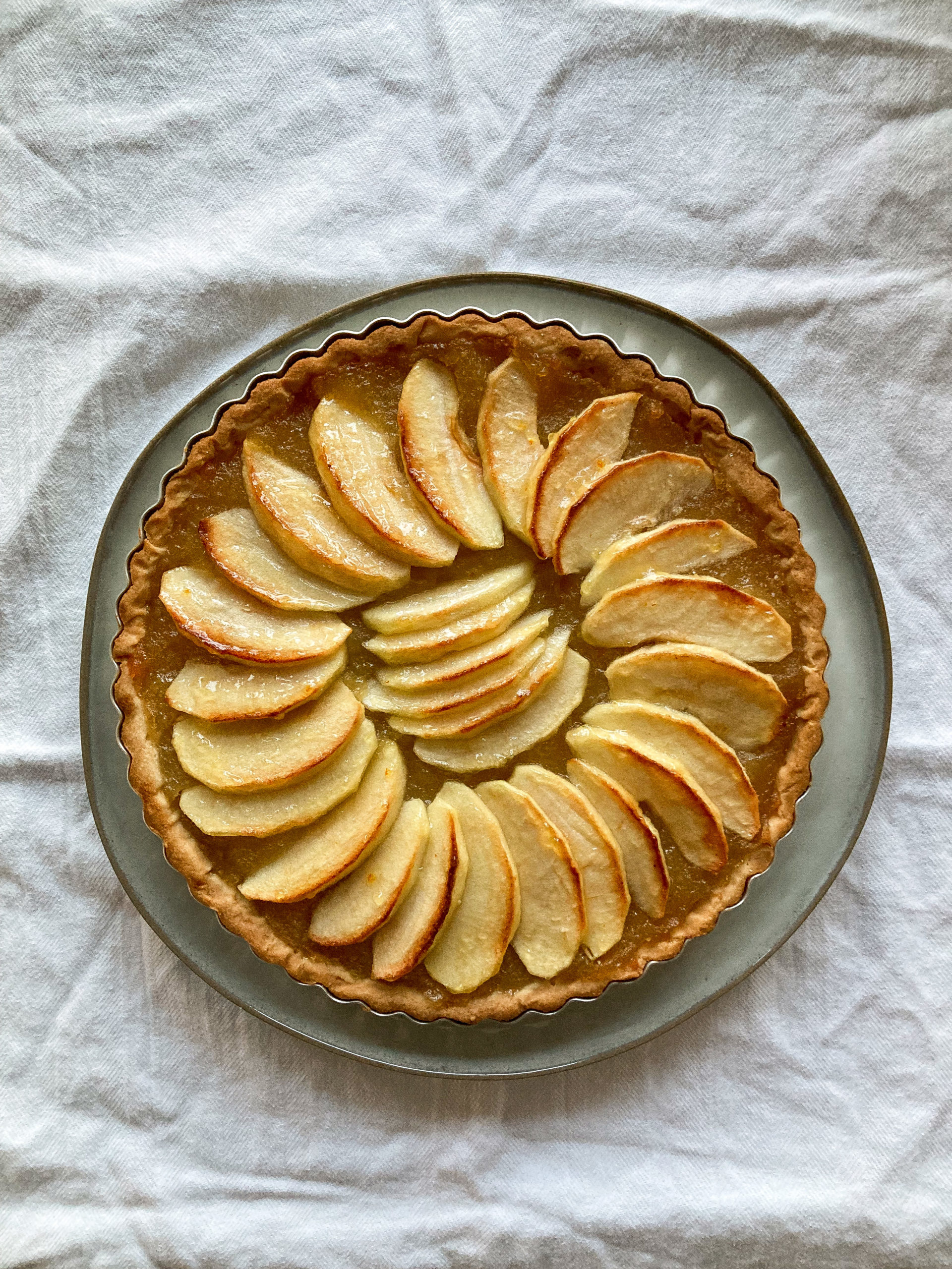 Tart aux Pommes (French Apple Tart)